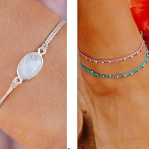 NWT Pura Vida bracelet and anklet
